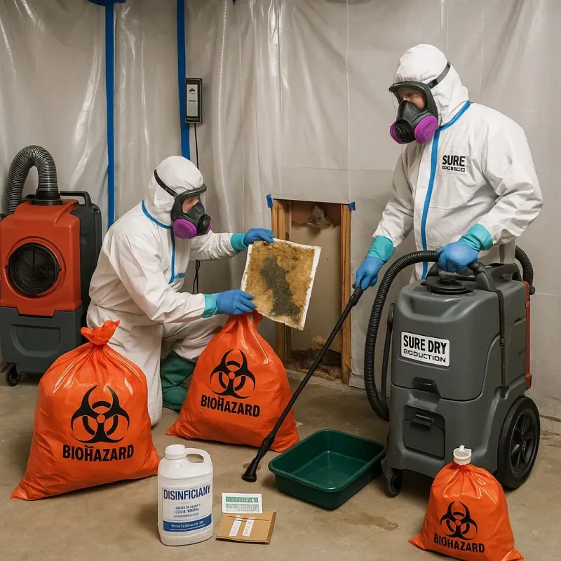 Contaminated Water Handling Protocols process in South Miami, FL